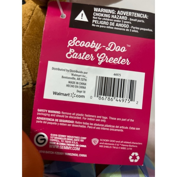 Scooby Doo Bunny Easter Greeter - Picture 14 of 16